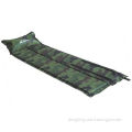 Venture products, outdoor self-inflating camping mattress with air pillow, in camouflage color